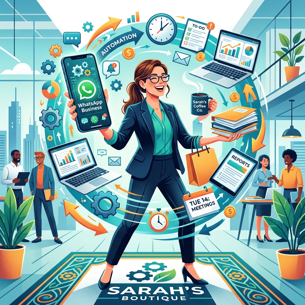10 Everyday Business Tasks You Can Automate Using WhatsApp