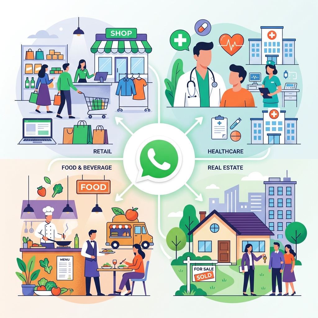 How Different Industries Use WhatsApp to Save Time, Increase Sales, and Delight Customers