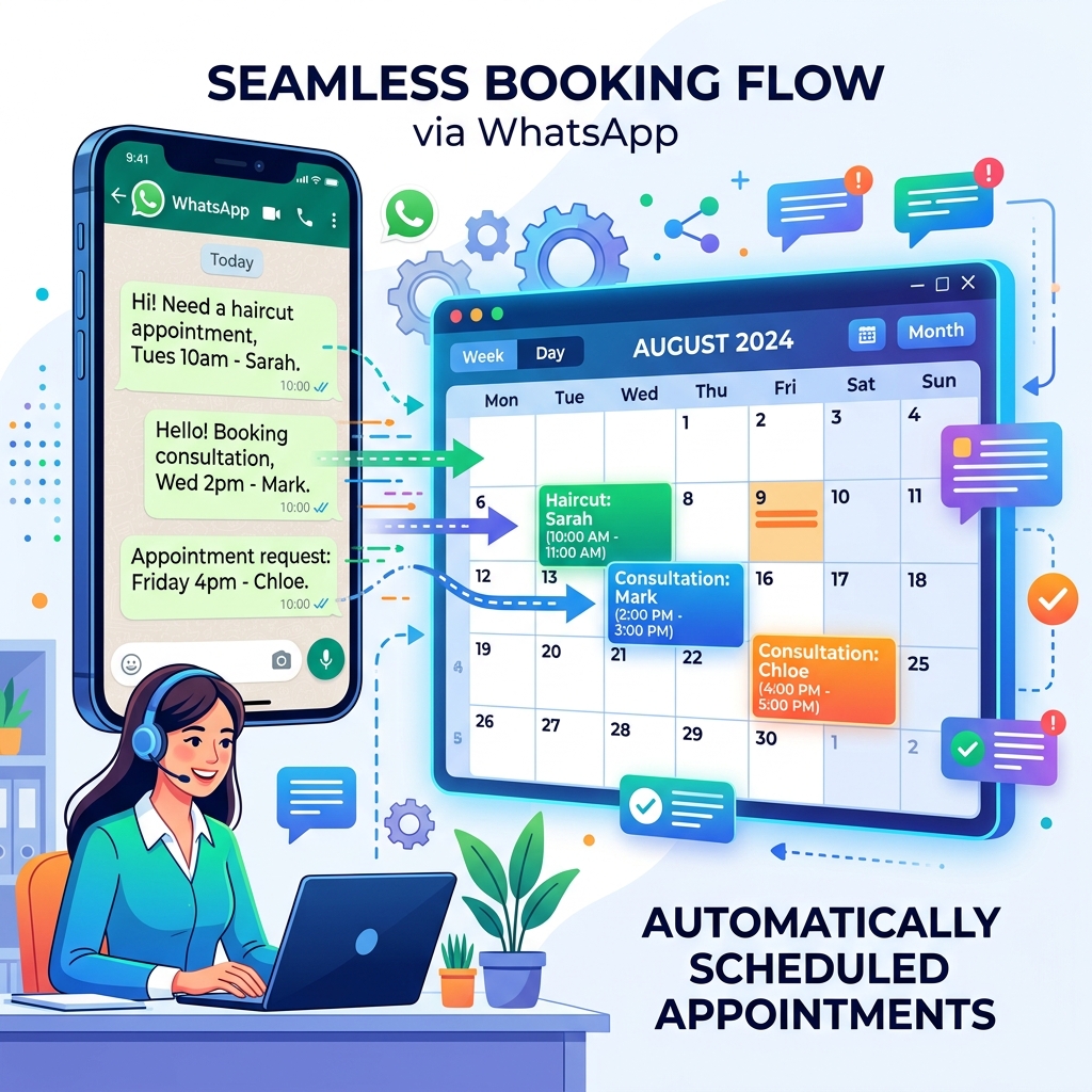 How to Schedule Appointments Automatically Using WhatsApp