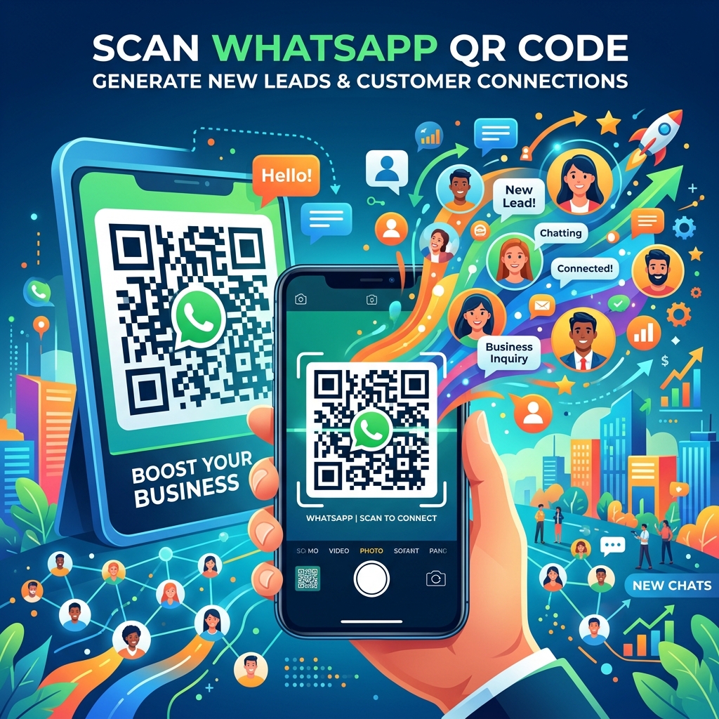 How to Collect Leads Using WhatsApp QR Codes