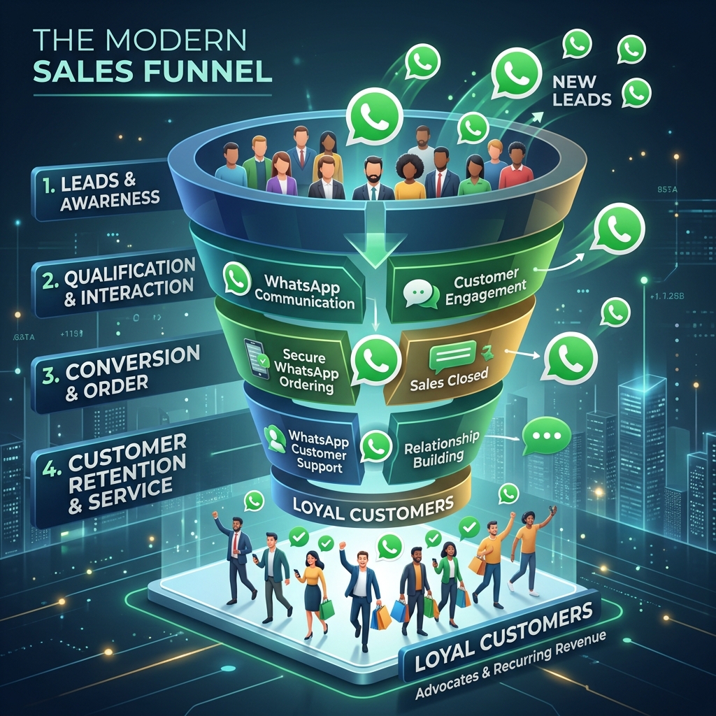 From Lead to Loyal Customer: Building a Complete Sales Funnel on WhatsApp