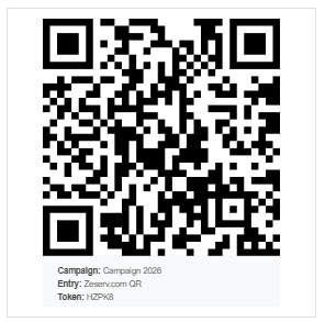Zeserv QR Code